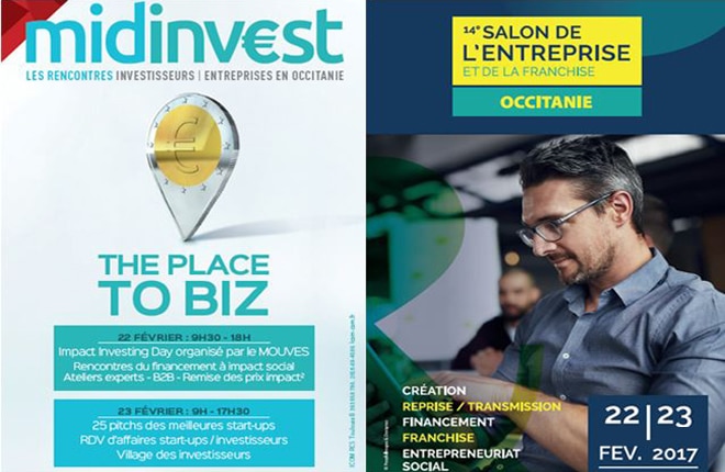 salon Midinvest - Salon de l'Entreprise février 2017